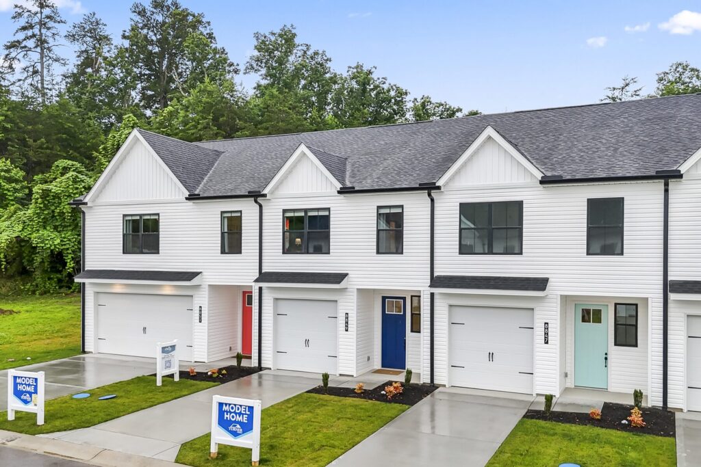 Aerial view of Chapman Trace in Knoxville, TN - new homes by Turner Homes