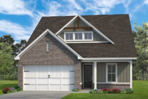 The Daisy floor plan exterior rendering at Luna Ridge in Lenoir City, TN
