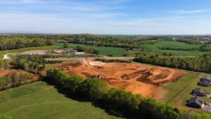 Cara Villa community site overlooking rolling East Tennessee countryside