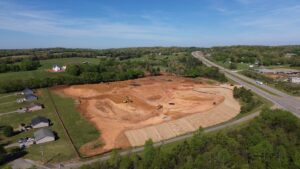 Cara Villa homesite development in progress, Lenoir City, TN
