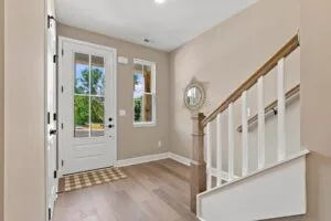 Entry foyer and staircase at Luna Ridge in Lenoir City, TN